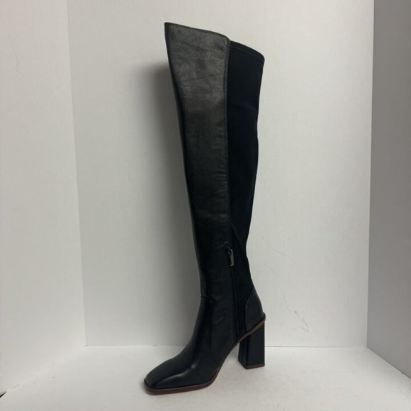 Vince Camuto Womens Dreven Over The Knee Boot Black Size 8.5 M - Picture 2 of 6